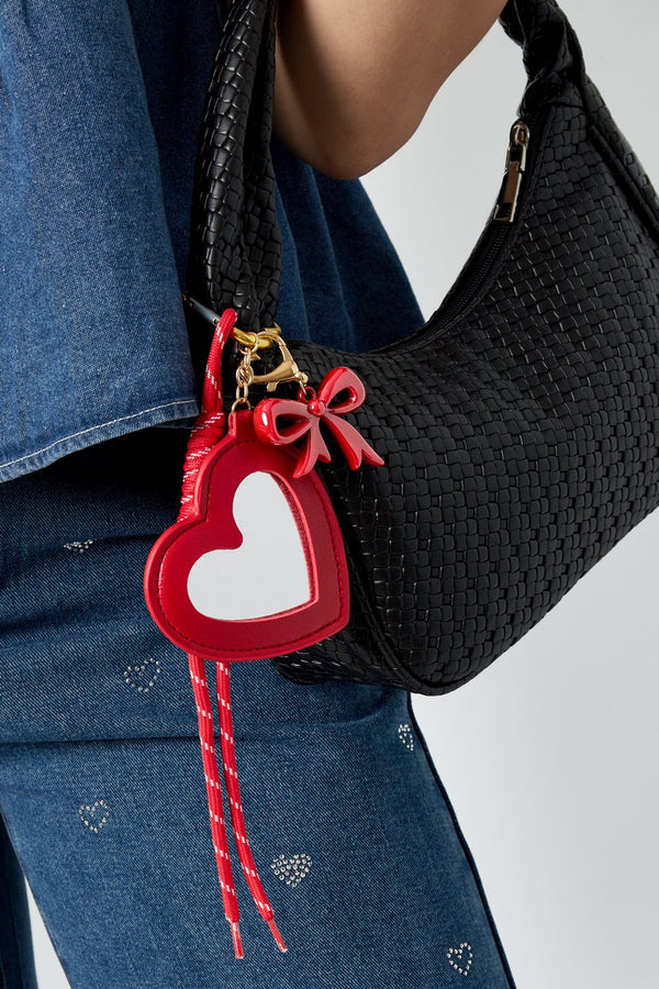 Bag charm - love