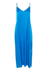 Estelle Strap Long dress Directoire blue