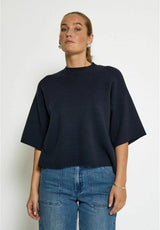 Lupi knit T-shirt Sky captain