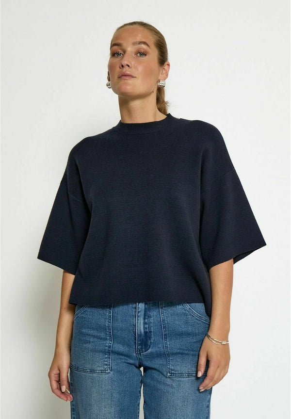 Lupi knit T-shirt Sky captain