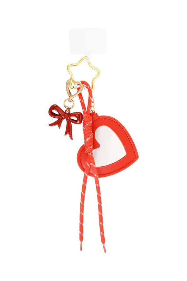 Bag charm - love