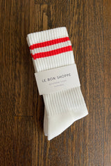 Extended Boyfriend Socks: Navy