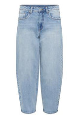 Baloo High barrel jeans - mid blue