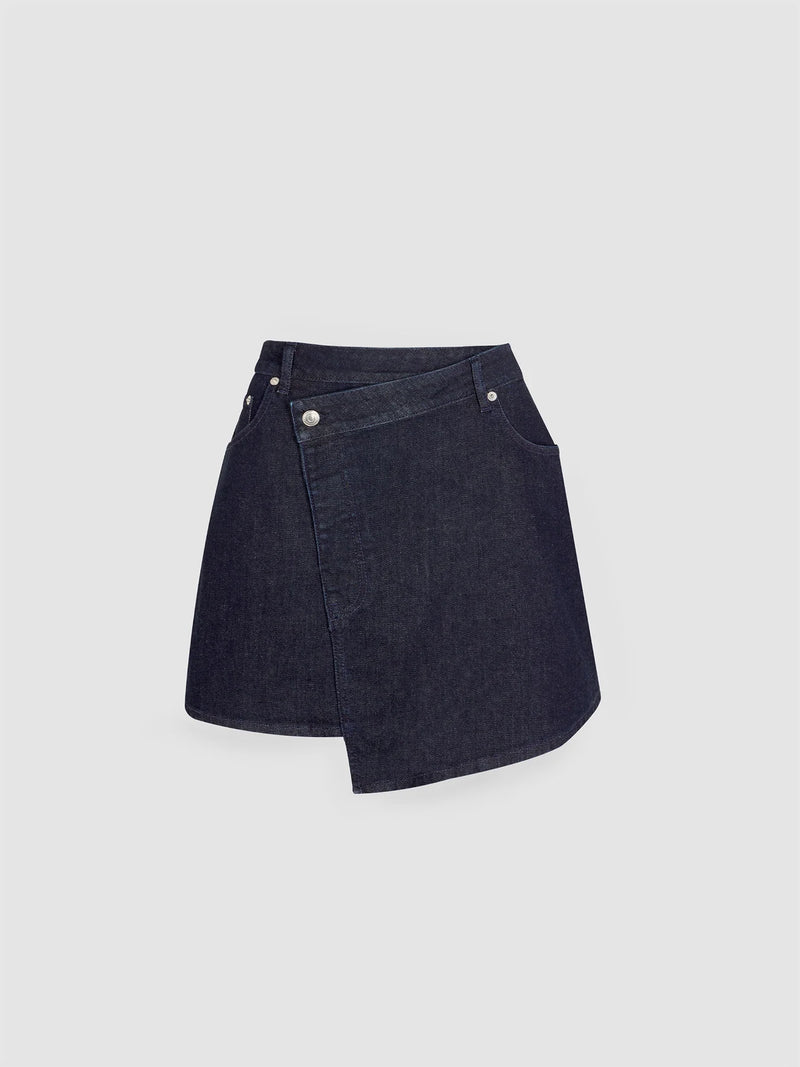 Jamie denim skirt navy - laatste M