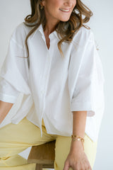 Mette blouse White checks