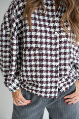 Mon shaket Square Tweed