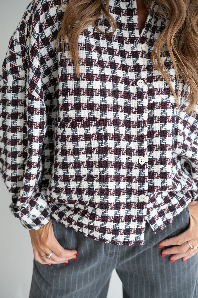 Mon shaket Square Tweed