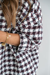 Mon shaket Square Tweed