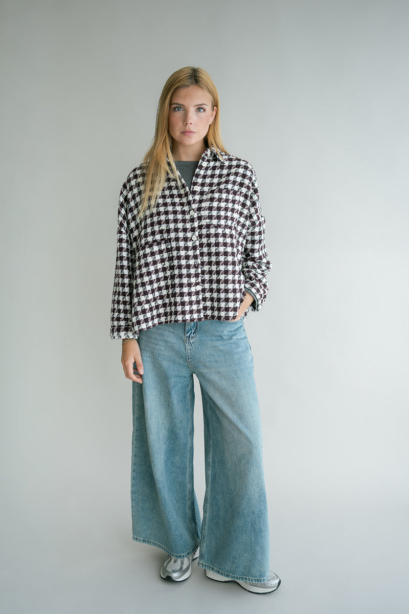 Mon shaket Square Tweed
