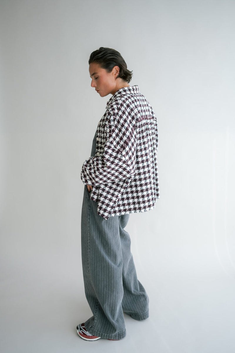 Mon shaket Square Tweed