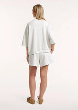 Presley sweat Light grey melange