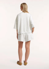 Jill short Light grey melange