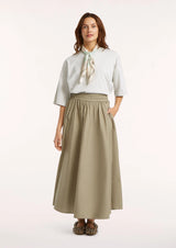 Rae top Grey melange