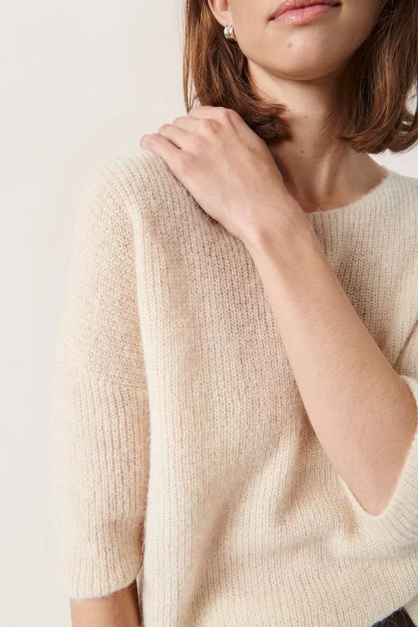 Tuesday Jumper Pearled Ivory