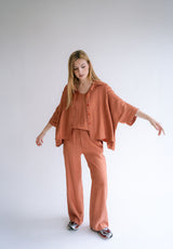 Selena pants Brilliant rust