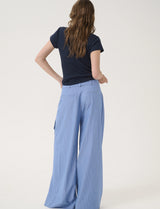 Vitta high wide pants Sky blue