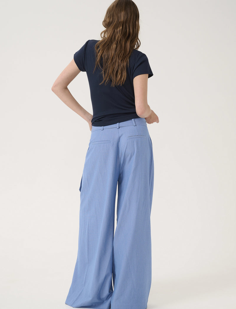 Vitta high wide pants Sky blue