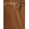 Marine leather skirt cognac